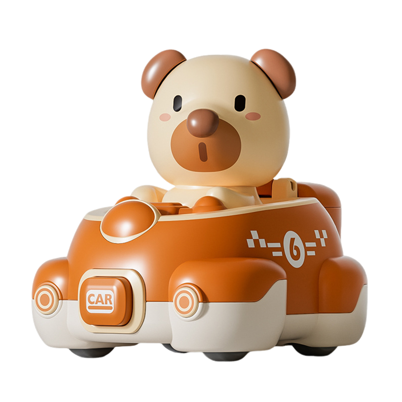 ASTELLA Imaginative Play Toy Car Kids Toy Car Fun Animal Shape Inertia
