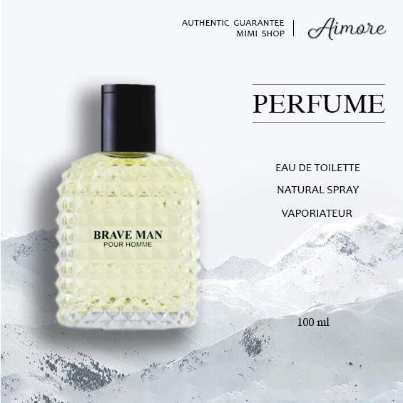 Akrymi | Brave Man Aimore Perfume For Men 100ml Scented Scent Fragrance Aroma Cologne