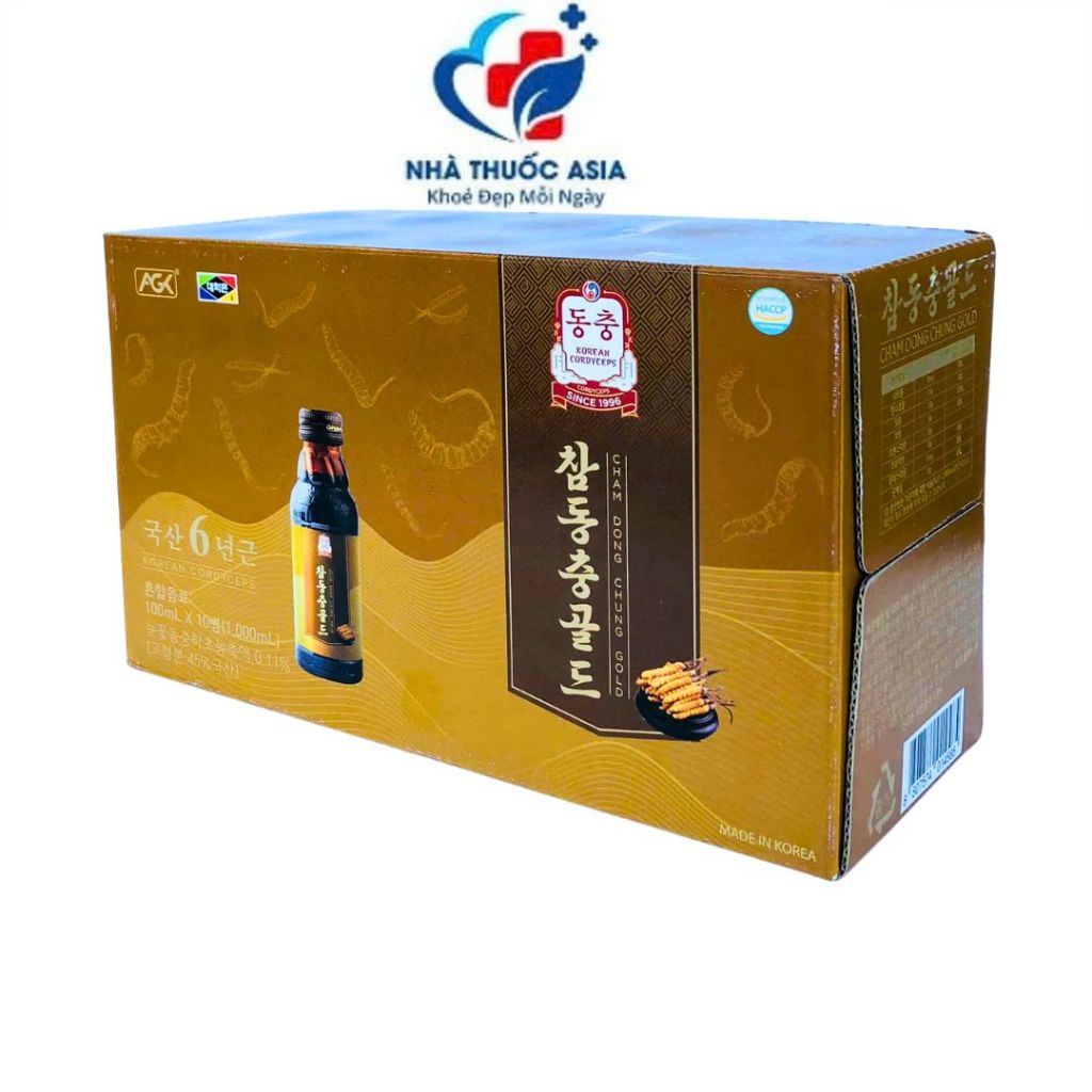 Nước Uống CHAM DONG CHUNG GOLD– Chai 100ml