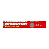 Diamond Aluminum Foil 25 Sq Ft