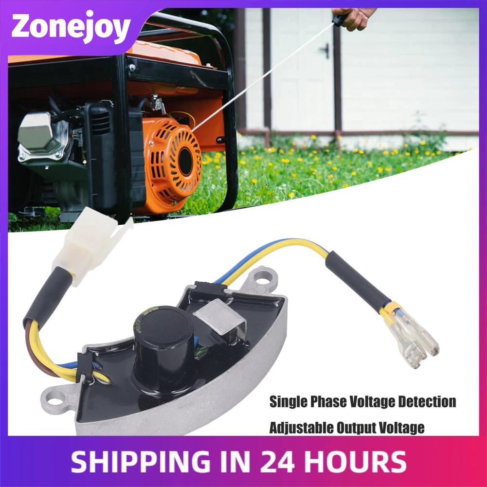 Zonejoy Bộ điều chỉnh điện áp Fafeicy AVR Vỏ nhôm Hiệu suất hiệu quả cao chống ăn mòn cho máy phát điện Benzingen 3KW