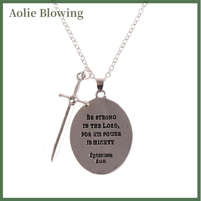 Aolie Công giáo Patron Saint Mặt dây chuyền Michael St. Michael The Archangel Mặt dây chuyền vòng cổ