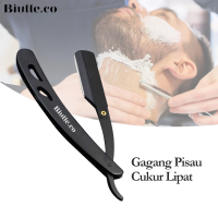 Biutte.co Gagang Pisau Cukur Lipat Barber Razor Shaving Knife YT-JAD