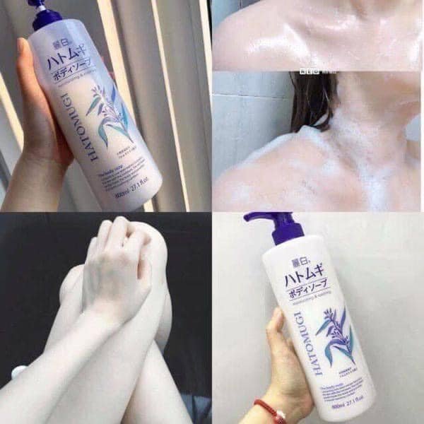 Sữa tắm nhật hatomugi 800ml
