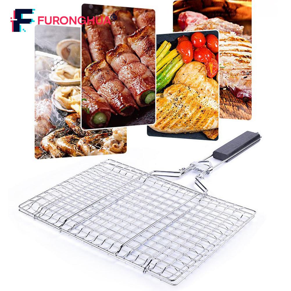 【FURONGHUA】 Ample Cooking Space BBQ Grill Comfortable Grip Camping Tools Compact Design 【New product】 ราคา 1,294 บาท*ส่งฟรี