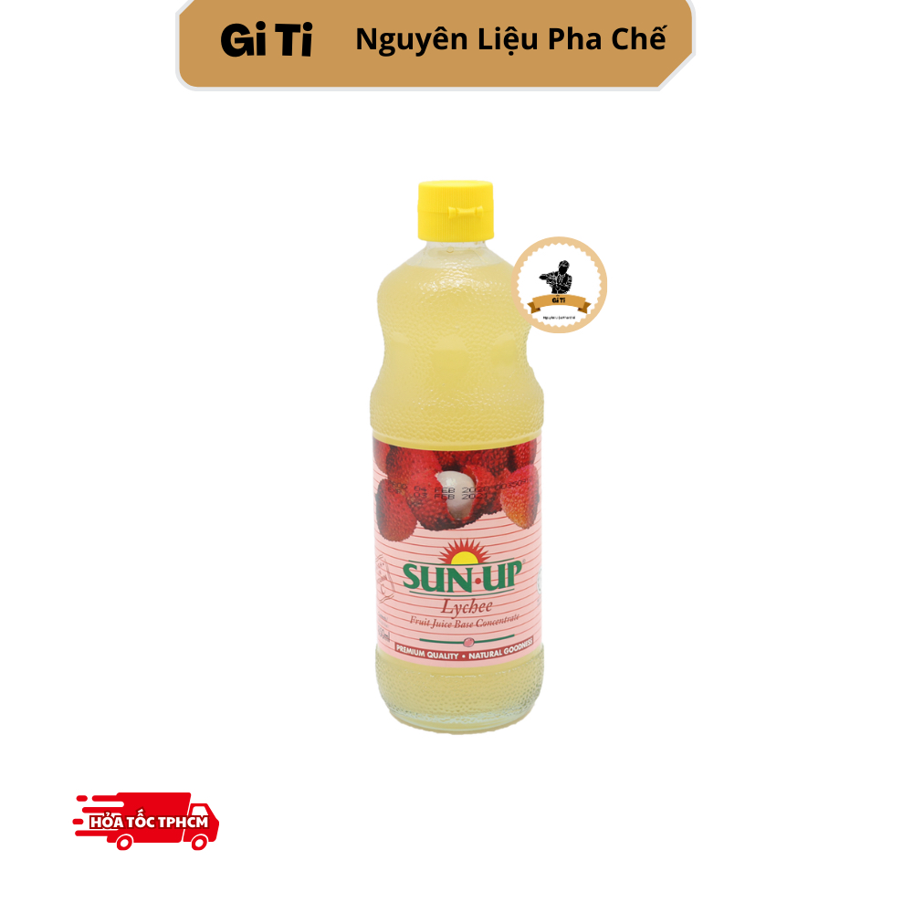 Nước Trái Cây Sun-Up Vải chai 850m/Nước Cốt Vải Sun Up