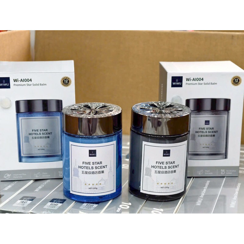 [Chính Hãng] Sáp Thơm Ô Tô WIWU Premium Star Solid Balm Wi-021 200ml - Hương Khách Sạn 5 Sao Giá 290,000 Đồng*Miễn phí vận chuyển