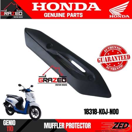 orion exhaust muffler for motorcycle Exhaust duct vent Exhaust muffler audi ❉MUFFLER Protector for Honda Genio 110 GENUINE✮