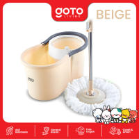 Goto Abel Alat Pel Lantai Pembersih Lantai Spin Mop Ultra