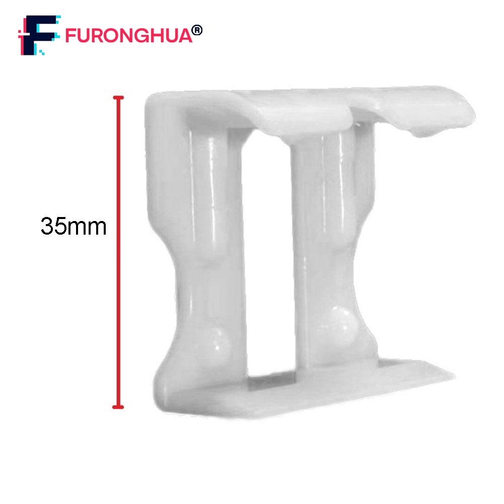 【FURONGHUA】 50pcs Solar Panel Frame Water Drain Clip ASA Material Water Guide Buckle 【New product】 ราคา 234 บาท*ส่งฟรี