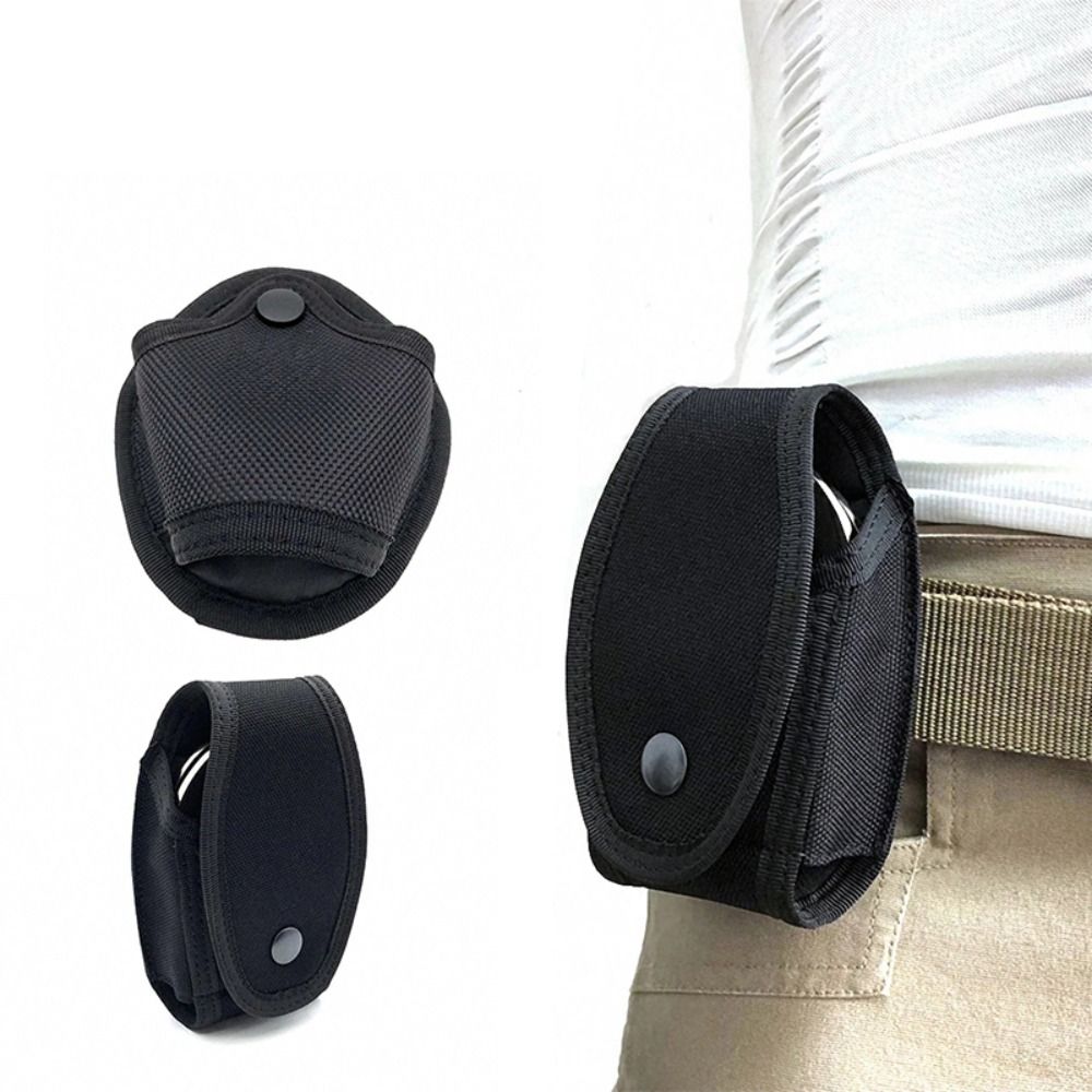 AMAZINGHOLIDAY Nhanh lên Ốp còng tay nhanh Molle Nylon Túi khóa kéo Phụ kiện thể thao ngoài trời Phổ thông Chìa Khóa/điện thoại