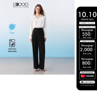 G2000 กางเกงขายาวสำหรับผู้หญิง ทรง Relaxed Straight Leg รุ่น 61261103