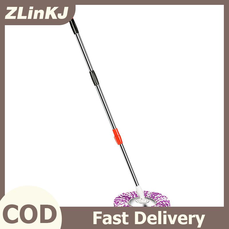 ZLinKJ Quay lau cực xử lý thay thế cho sàn 360 độ xoay sàn lau cực không có bàn đạp chân phiên bản xử lý làm sạch công cụ Kit