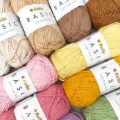 Belle Basic Cotton 06 Yarn, Ideal for Crochet and Knitting