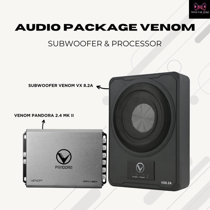 PAKET AUDIO MOBIL PLUG AND PLAY VENOM | PROCESSOR PANDORA VPR 2.4 MK II & SUBWOOFER VX 8.2A | SUARA JERNIH BASS POWERFULL | PAKET AUDIO MOBIL-desshop99 Harga  8,420,000 Ringgit*Penghantaran Percuma