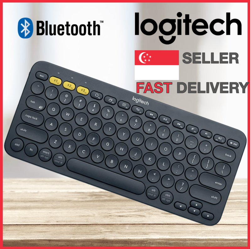 [Singapore Seller] Logitech K380 Multi Device Bluetooth Wireless Keyboard  (iOS, Android, OSX, iPhone) with Logitech FLOW Technology Singapore