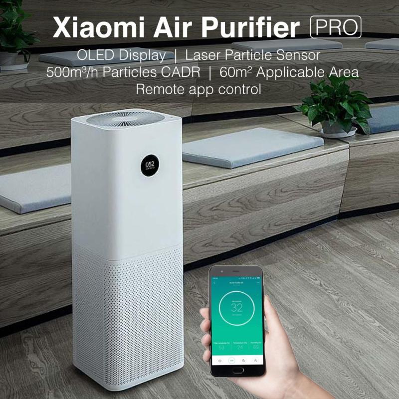 Xiaomi Air Purifier Pro OLED Display Local Delivery & Warranty Safety Mark Approved Adaptor Provided Singapore