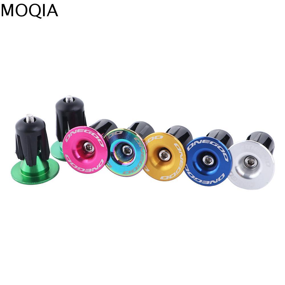 MOQIA Đường Xe Đạp leo núi 15-20.5MM End Cap Expamsion Bìa Cap Khóa Hợp Kim nhôm Tay Lái Cắm Xử lý Grips Phích Cắm Tay Lái End Mũ Thanh xe đạp Kết Thúc Phích Cắm Xe đạp Grip