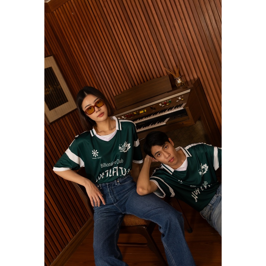 BANGKOK TALES เสื้อฟุตบอล สีเขียว รอบอก 44 นิ้ว ราคา 888 บาท*ส่งฟรี