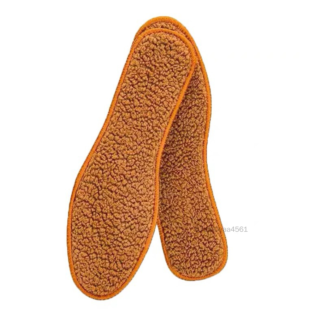 Winter Warm Insoles Man Woman Replacement Warm Furry Wool Shoes Pads for Winter Sports GHYY-VN - 2