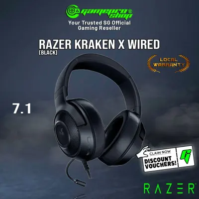 Razer Kraken X Multi-Platform Wired Gaming Headset - RZ04-02890100-R3M1 (1Y)