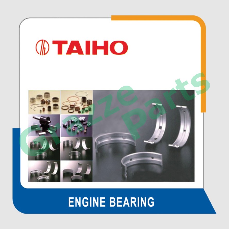 Taiho Main Bearing 040 (1.00mm) Size M725A for Perodua Myvi 1.3 Toyota Avanza F601 F602 F652 - With Key