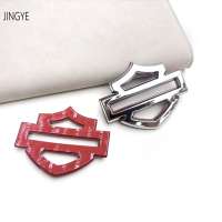 การติดฉลากถังน้ำมันเชื้อเพลิง Harley - 3D Glide CVO สติ๊กเกอร์โล่กล่องโลหะหางอ่อน