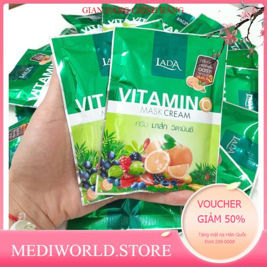 Ủ trắng lada vitamin c mask cream