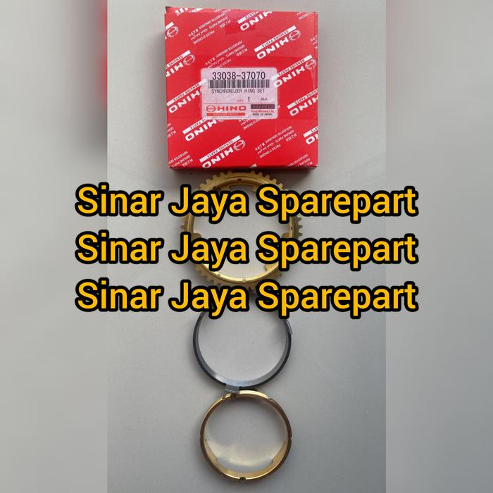 RING SET SINKROMIS GIGI 2 TOYOTA DYNA 130HT 130XT 130LT HINO DUTRO 130HT 130HD 130MD 33038-37030 -nanas shop9 Harga 665,000 rupiah*Gratis Ongkir