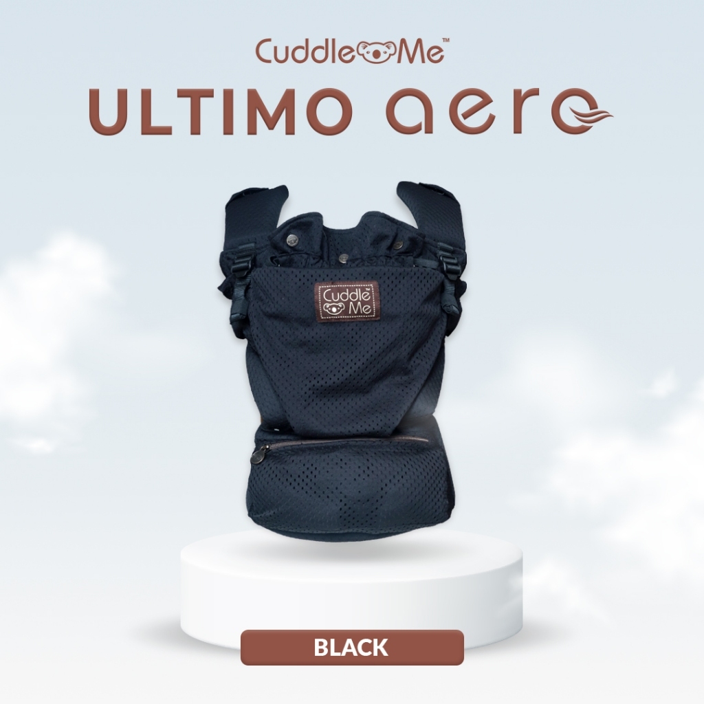 CuddleMe Ultimo Carrier Motif Carrier Gendongan Bayi 4 Posisi Gendong SSC M Shape Hipseat Praktis