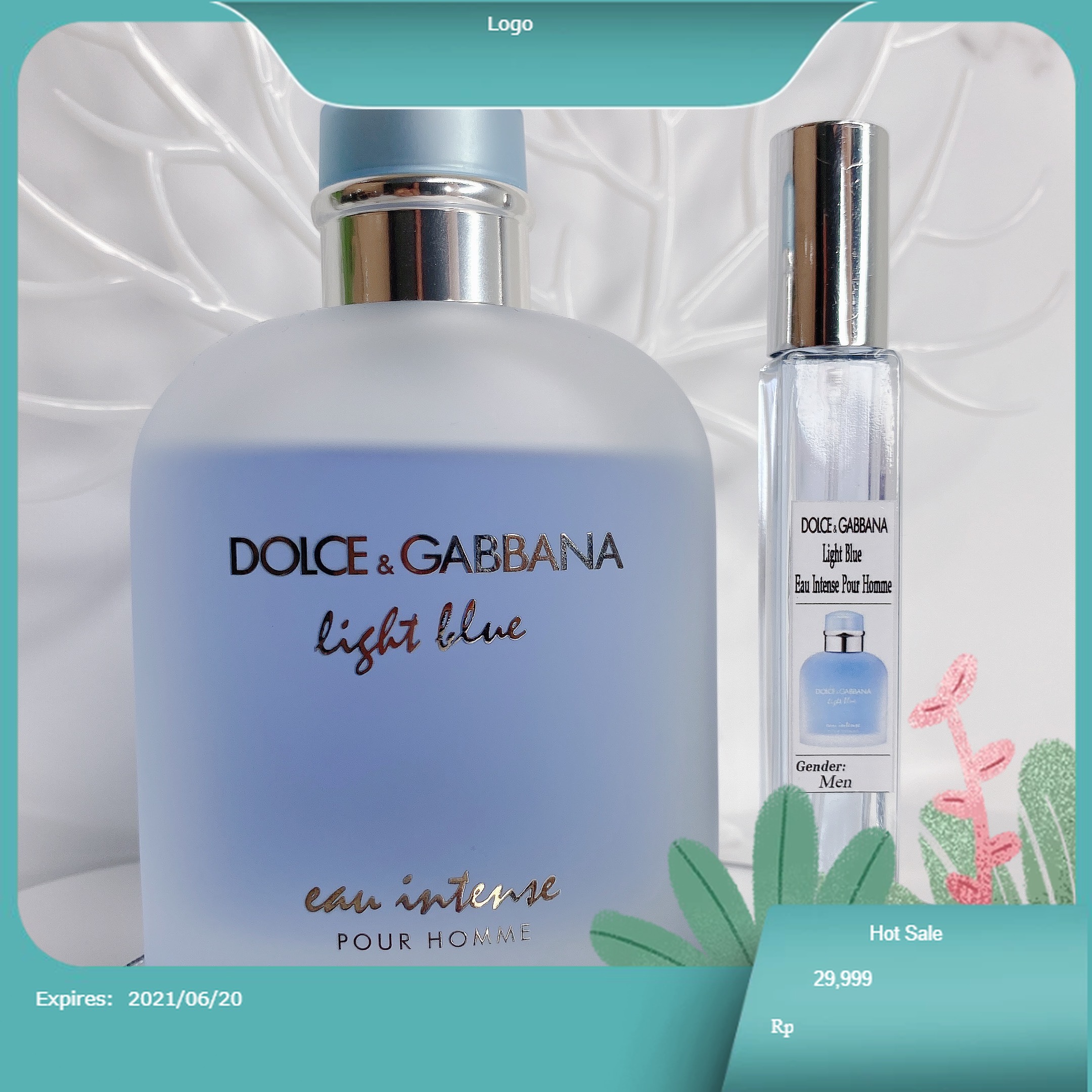 Nước hoa nam DG Light Blue Eau Intense Pour Homme