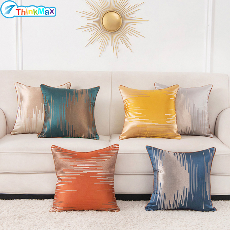 Office Light Luxury Pillowcase Throw Pillow Covers Cushion Cover For Living Room Bedroom Decorations ราคา 88 บาท*ส่งฟรี
