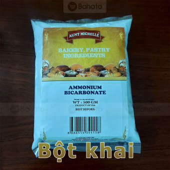 Bột khai Ammonium Bicarbonate làm bánh gói 500g