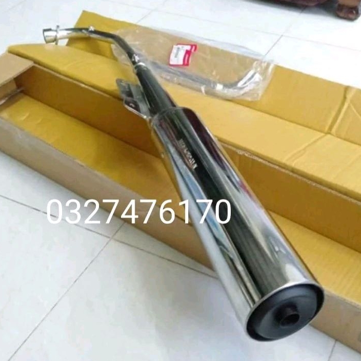 Cây Pô ống xã xe WAVE ALPHA, ZX đít bự zin Honda chính hãng