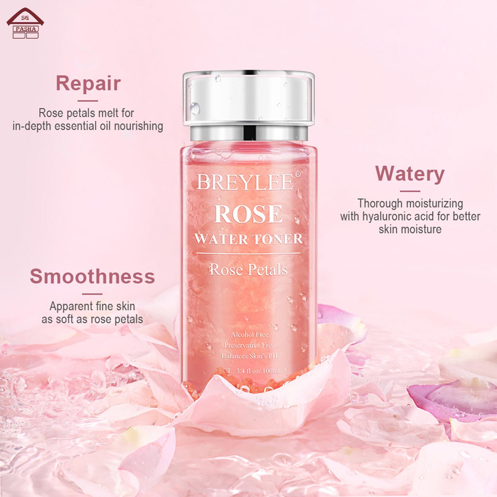 Rosewater Toner with Petal Water Rose Water Spray for Face Hydrating Mist for Skin & Hair SY-VN