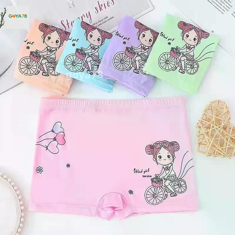 Quần Lót Trẻ Em In Hoạt Hình Dễ Thương Quần Đùi Trẻ Em Vừa Và Nhỏ Ngoại Thương Xuyên Biên Giới Quần Đùi Nam Nữ Bán Buôn