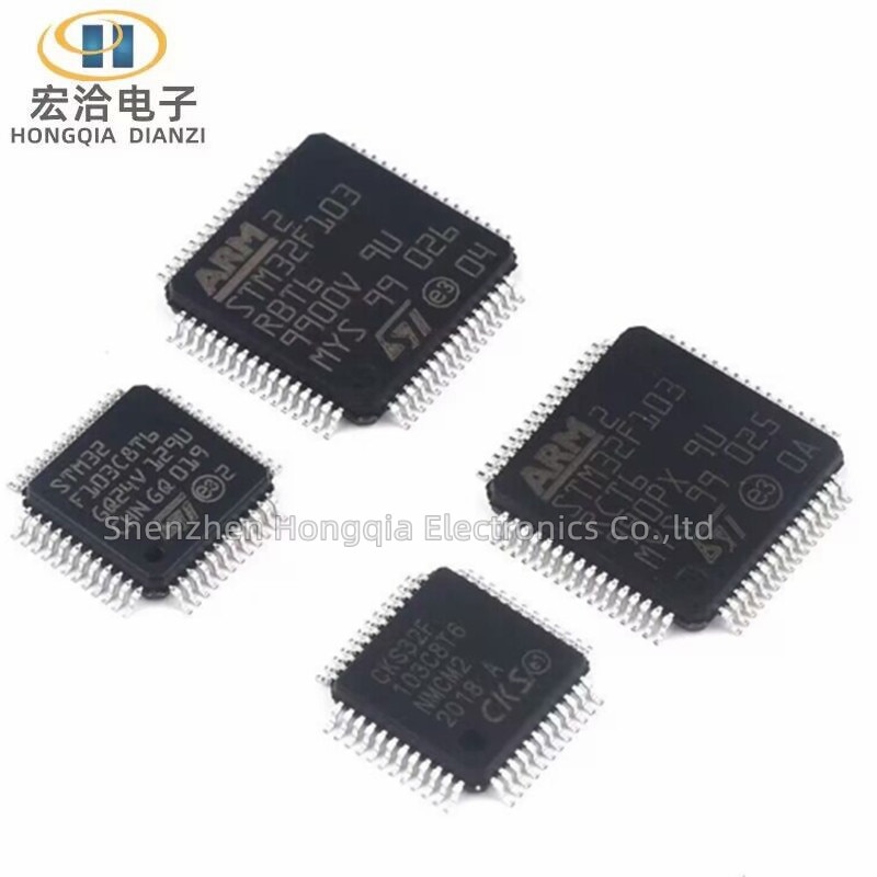 Stm32f103c8t6 stm32f103cbt6 stm32f103rct6 stm32f103rft6 stm32f103vct6 stm32f103ret6 stm32f103c6t6 stm32f103 série stm32 chip ic