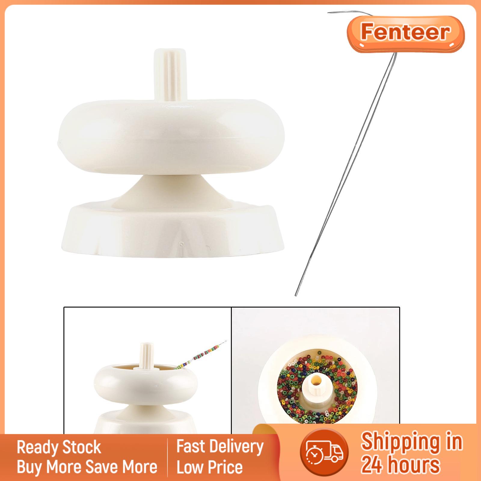 Bead Spinner Beads Loader Manual Rotation Beading Bowl Bead Stringing Tool Bead Stringer for DIY Waist Beads Necklace Art Crafts