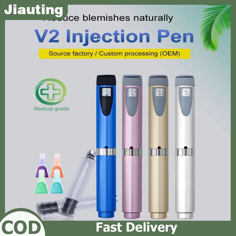 ❤❤❤Hot Sale Jiauting Thiết bị thẩm mỹ khuôn mặt tại nhà với bút ma thuật chống nhăn cho người dùng insulin Lilly Giá 192,705 Đồng*Miễn phí vận chuyển