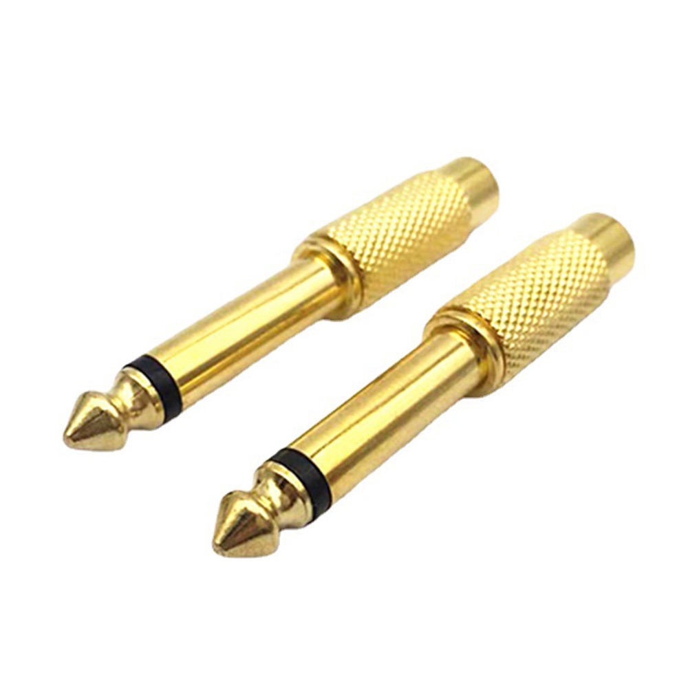 【Bypl】 Thương hiệu Mới Đầu chuyển âm thanh chuyển đổi thiết bị 10pcs Đầu chuyển âm thanh vàng mạ vàng trong kho