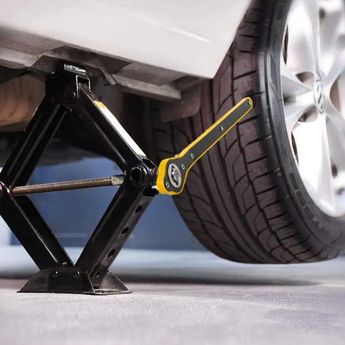 JFACTORY DONGKRAK WULING AIR EV AIREV MANUAL JACK HANDLE SCISSOR 2 TON BAN BESI -SparepartVin Harga 1,015,000 rupiah*Gratis Ongkir