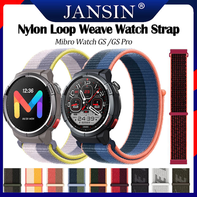 Dây đeo vòng nylon Đồng hồ thông minh Mibro Watch GS Pro Vòng đeo tay Vòng đeo tay thể thao Mibro GS