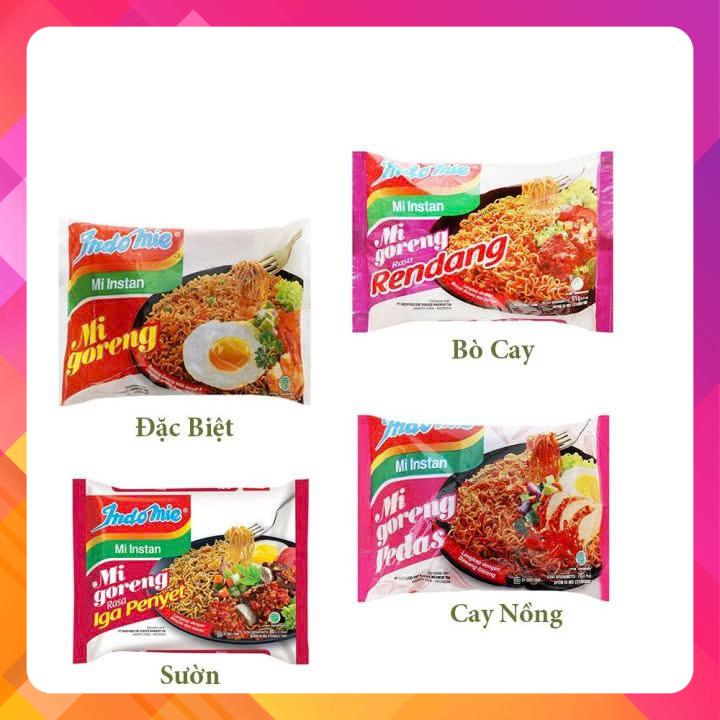 Mì Xào Khô Indomie Mi Goreng Rasa Rendang 85g