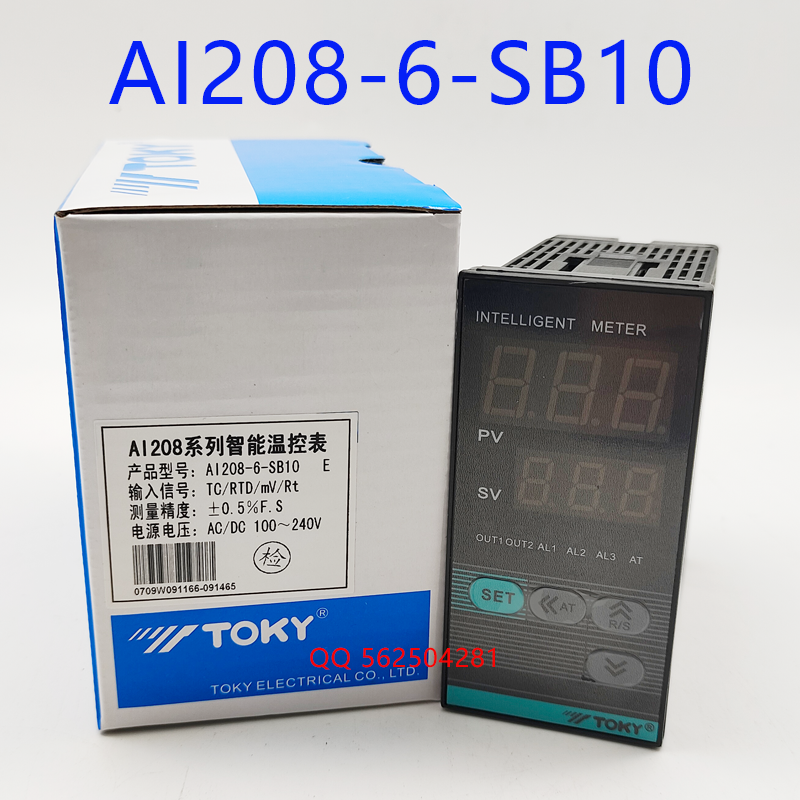 Bộ Điều Khiển Nhiệt Độ AI208X - AI208-6-SB10 Thay Thế cho AI208-4-RB10/AI208-7-RB10/AI208-6-RB10/SB10 - TOKY | Dòng AI208 Series Đã Ngừng Sản Xuất
