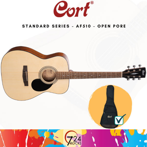 Cort AF510 Standard Series Acoustic Guitar Malaysia