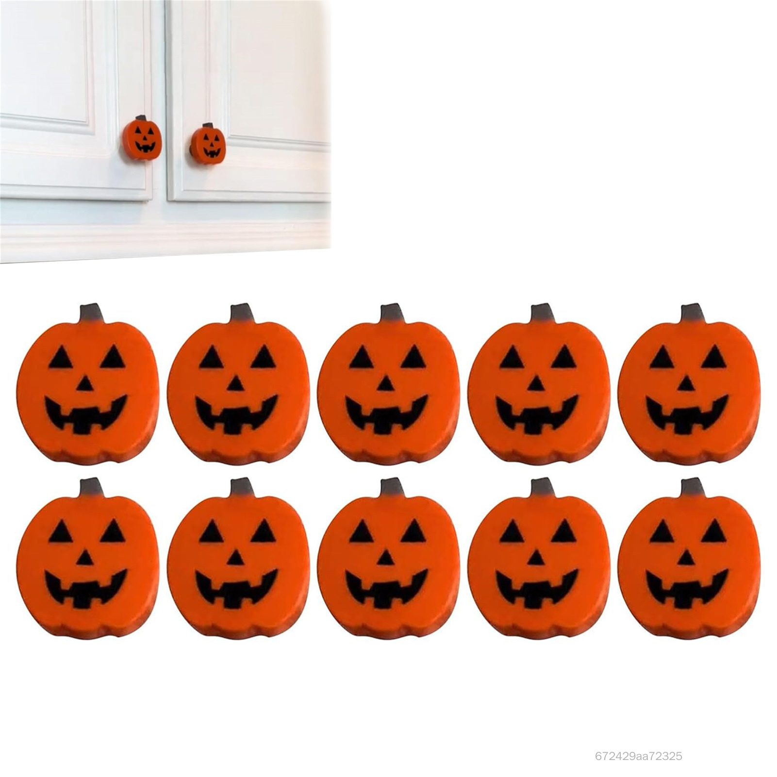 ฮาโลวีนตู้ฮาร์ดแวร์ลูกบิดการ์ตูนลูกบิดตู้ตกแต่งวันหยุดตกแต่งฮาโลวีนสำหรับประตู FG1-TH ราคา 98 บาท*ส่งฟรี