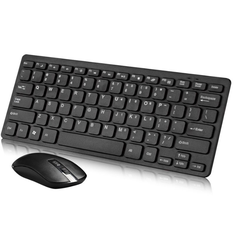 Combo bàn phím chuột không dây 2.4Ghz