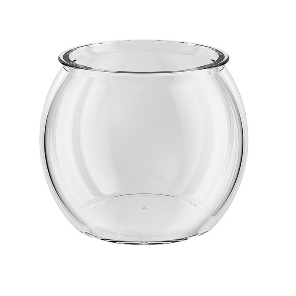 ZENDO12 Nhựa Bát cá tròn Bát cá vàng Siêu rõ Bể cá để bàn Di động Trang trí Bể ngắm cá Trang trí để bàn - 3