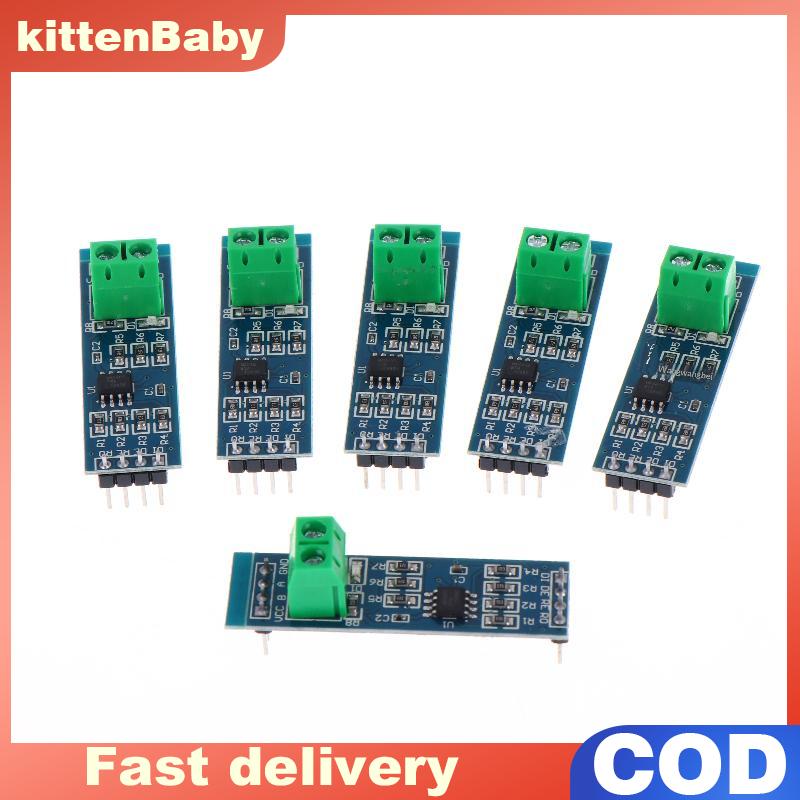 👉Hot Sale kittenBaby ชุดโมดูล MAX485 RS485 TTL เป็น RS485 3/6ชิ้นอินเตอร์เฟซการสื่อสารที่เสถียรสำหรับการใช้งาน Pi ราสเบอร์รี่ ราคา 43 บาท*ส่งฟรี