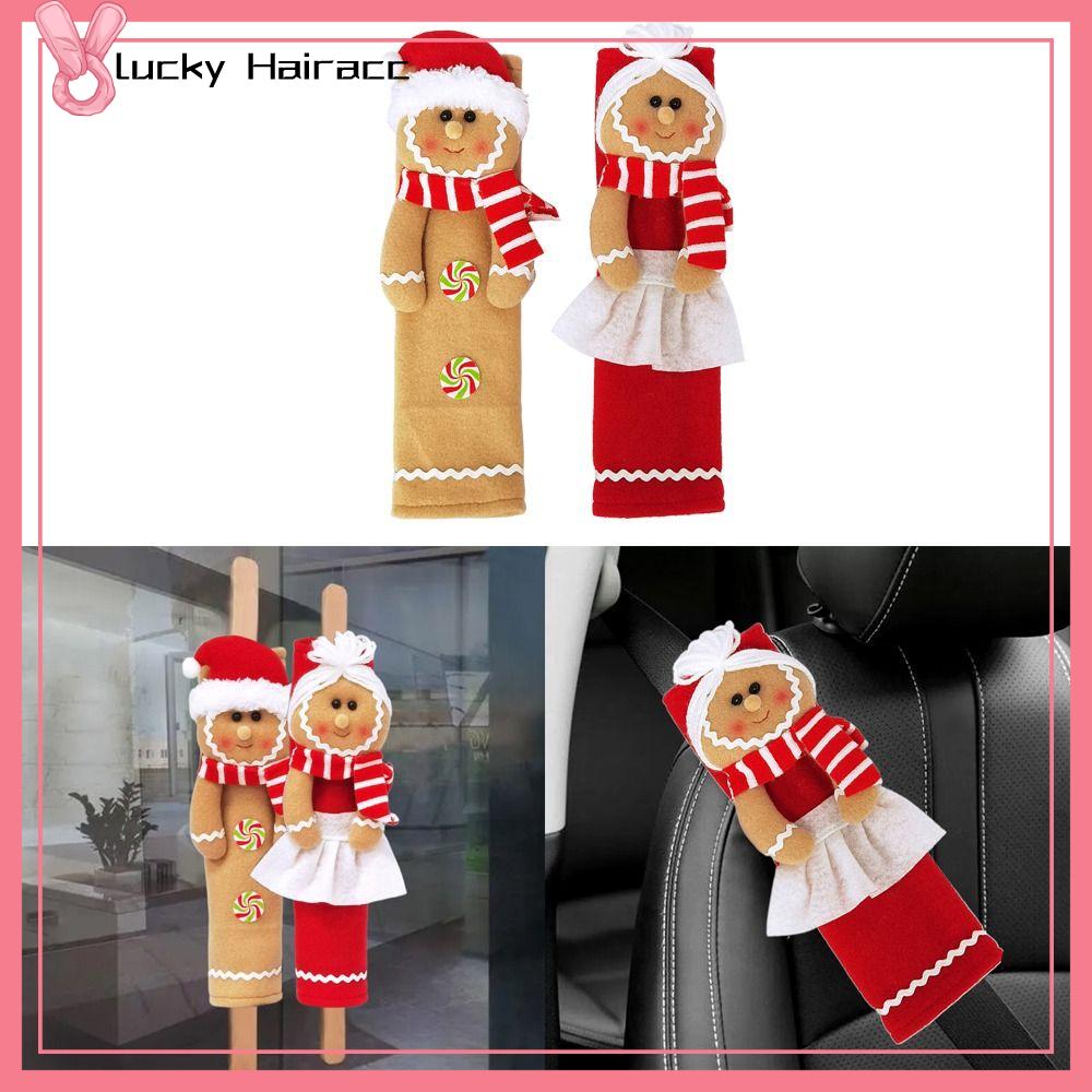 LUCKY HAIRACC Mềm Bọc tay nắm cửa tủ lạnh Làm ấm Găng tay Tấm phủ lò vi sóng Dụng cụ gia đình Bảo vệ Bọc đai an toàn xe hơi Mùa đông